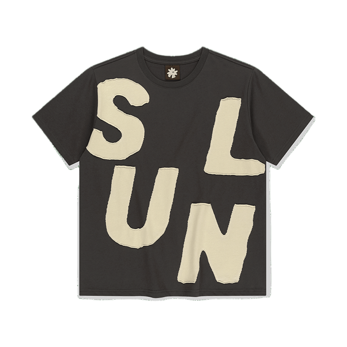 [트리플적립]썬러브 캐피탈 티 챠콜([트리플적립]SUNLOVE Capital Tee Charcoal)