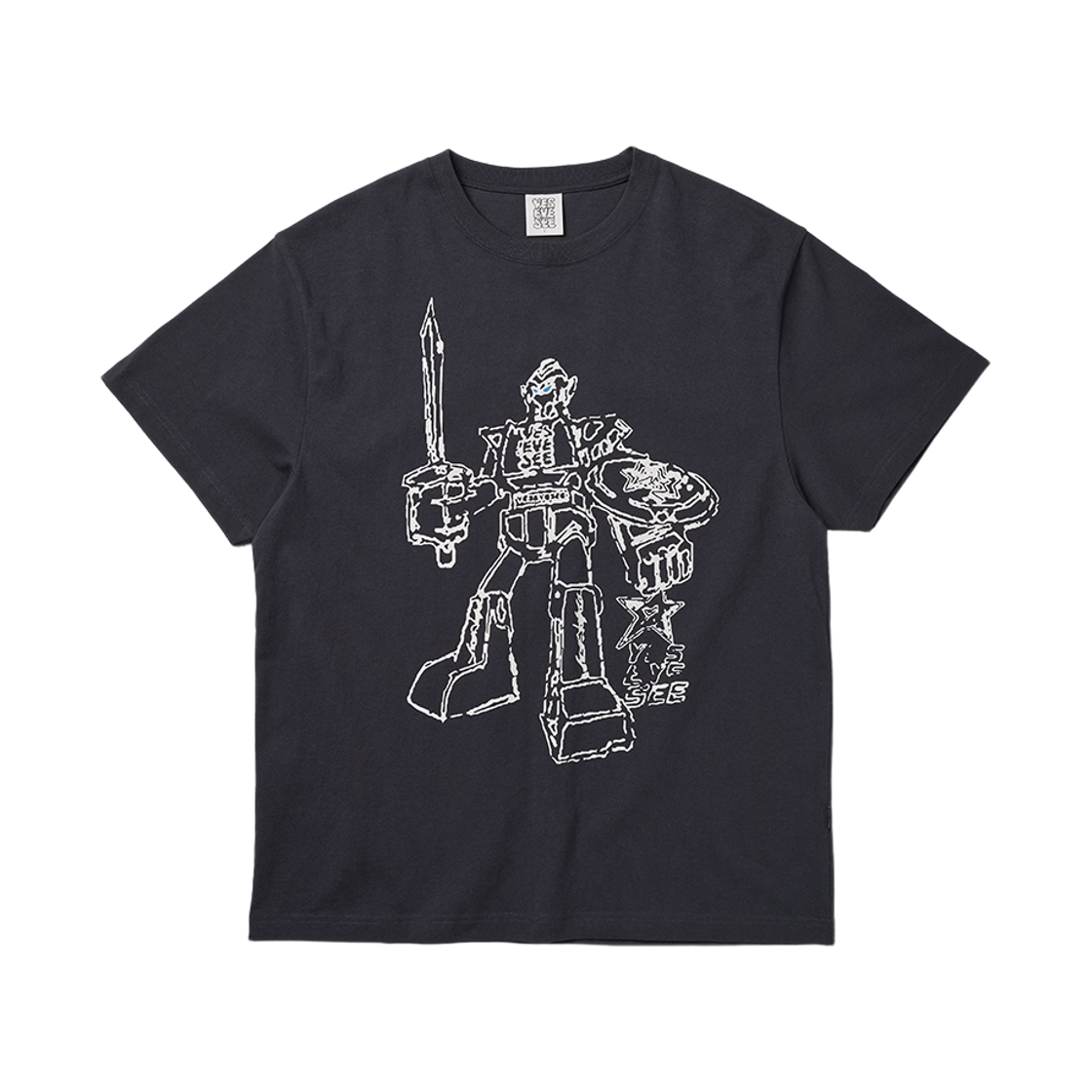 [더블적립]예스아이씨 예스 프라모델 티 차콜([더블적립]YESEYESEE Y.E.S Plamodel Tee Charcoal)