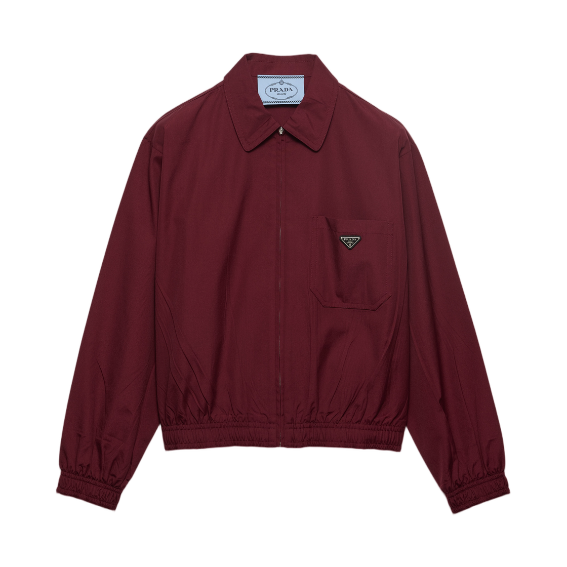P8044-187P-F0403 (W) Prada Poplin Jacket Garnet