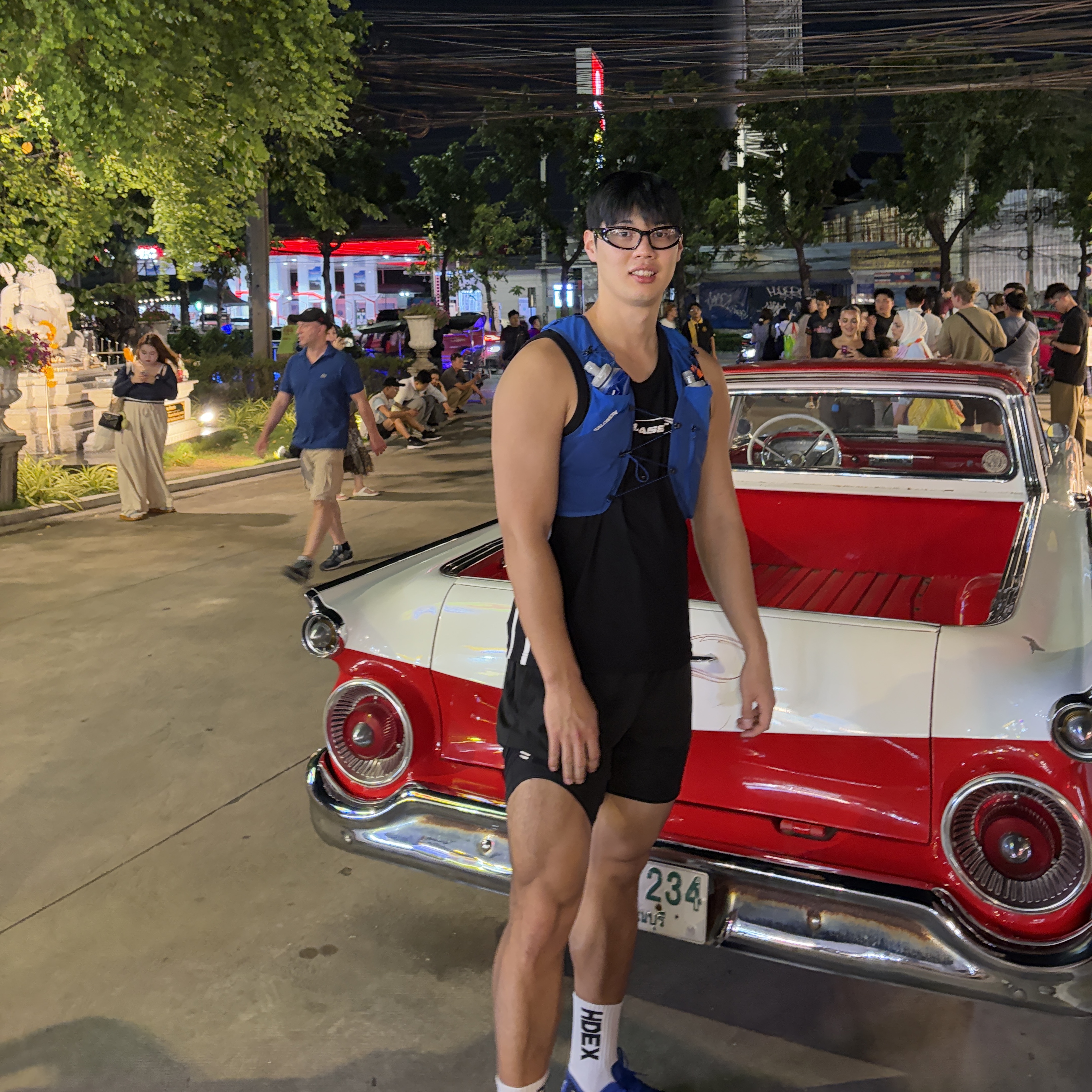 HDEX Assist Contrast Tank Black, Salomon Active Skin 8 Set Surf The Web 착용 스타일 - 1