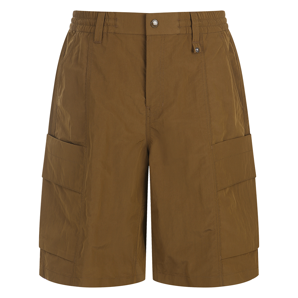 하이드로겐 남성 립스탑 카고 반바지 브라운(HYDROGEN Men’s Ripstop Cargo Shorts Brown)