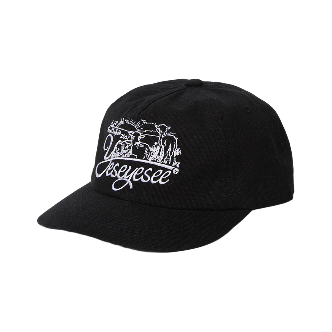 [더블적립]예스아이씨 필드 캡 블랙([더블적립]YESEYESEE Field Cap Black) - 1