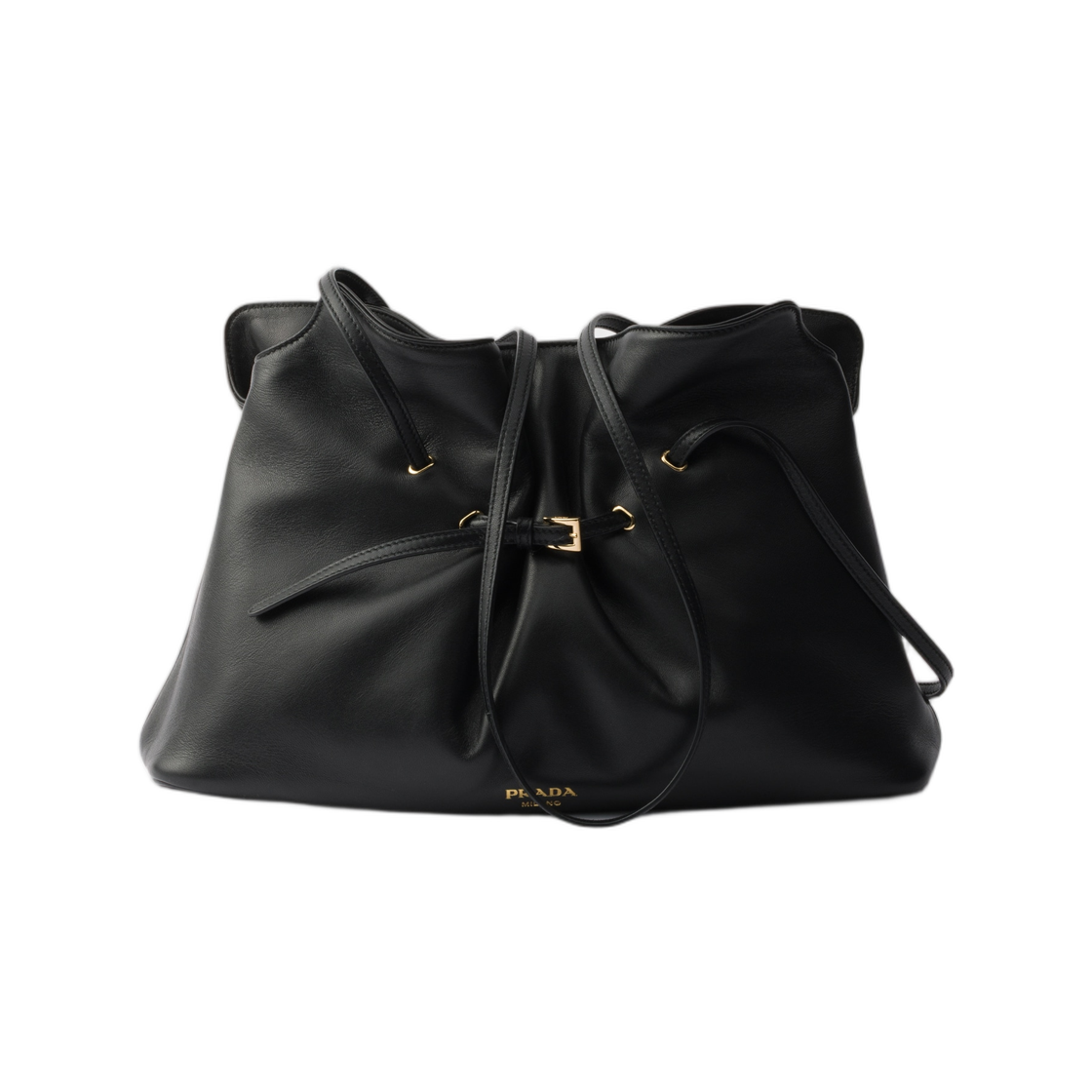 프라다 다다 라지 나파 레더 토트백 블랙(Prada Dada Large Nappa Leather Tote Bag Black) - 1