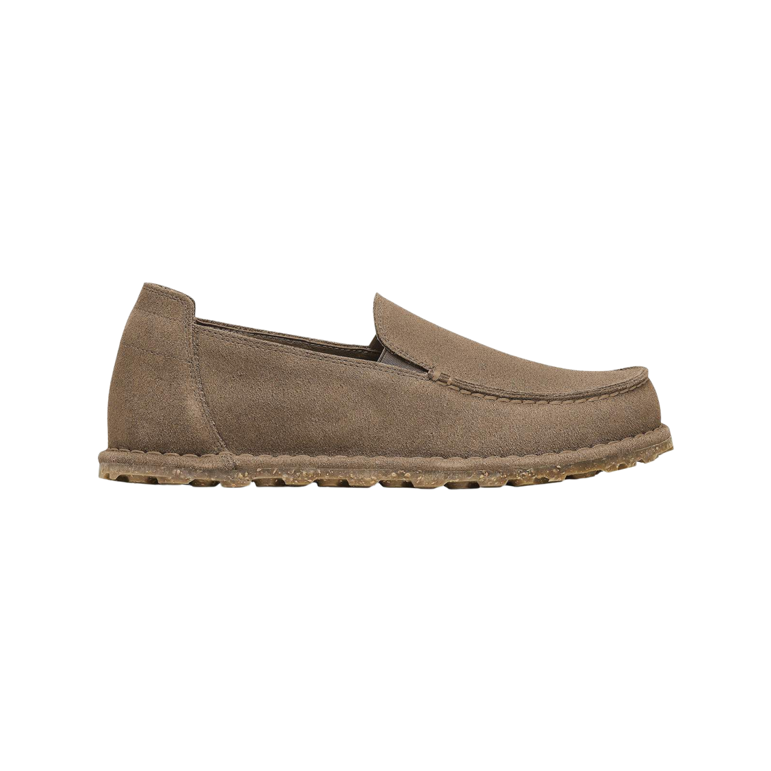버켄스탁 우티 슬립온 스웨이드 레더 그레이 토프 - 레귤러(Birkenstock Utti Slip-On Suede Leather Gray Taupe - Regular)