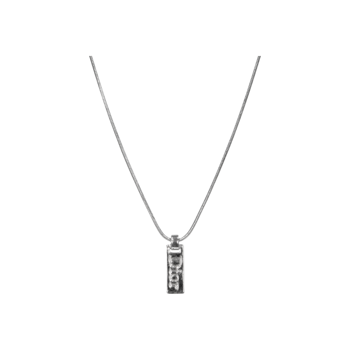 디올 플레이트 실버 목걸이 A-B41639(Dior Plate Silver Necklace A-B41639)