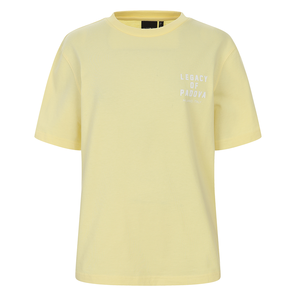 하이드로겐 유니 아이코닉 본즈 반팔 티셔츠 옐로우(HYDROGEN Unisex Iconic Bone-z T-Shirt Yellow)