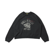 SUPERVELOCE Miglia Dark Raglan Sweatshirt Dark Charcoal