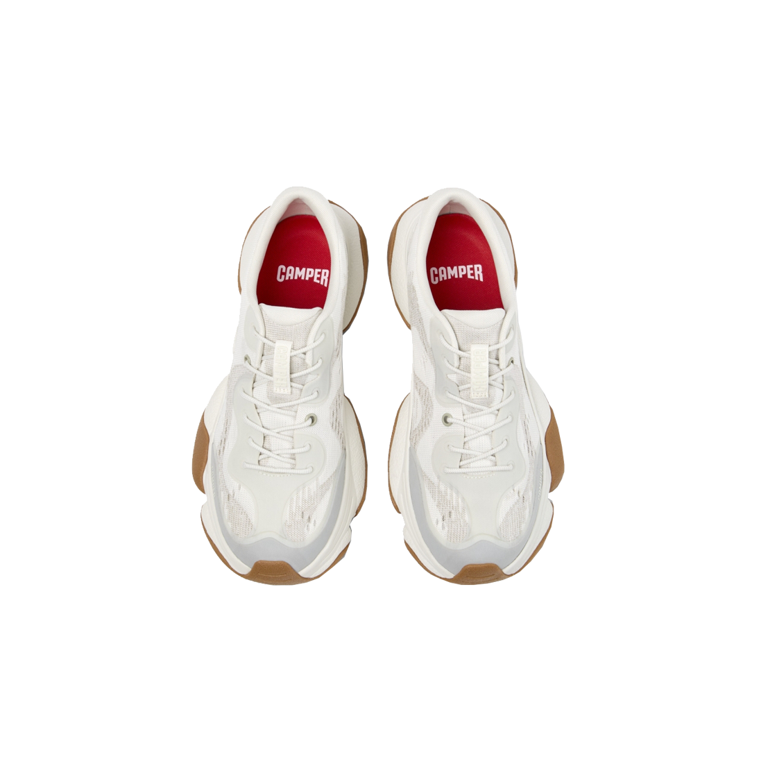 캠퍼 남성 카스트2 스니커즈 아이보리(Camper Men Karst 2 Sneakers Ivory) - 3