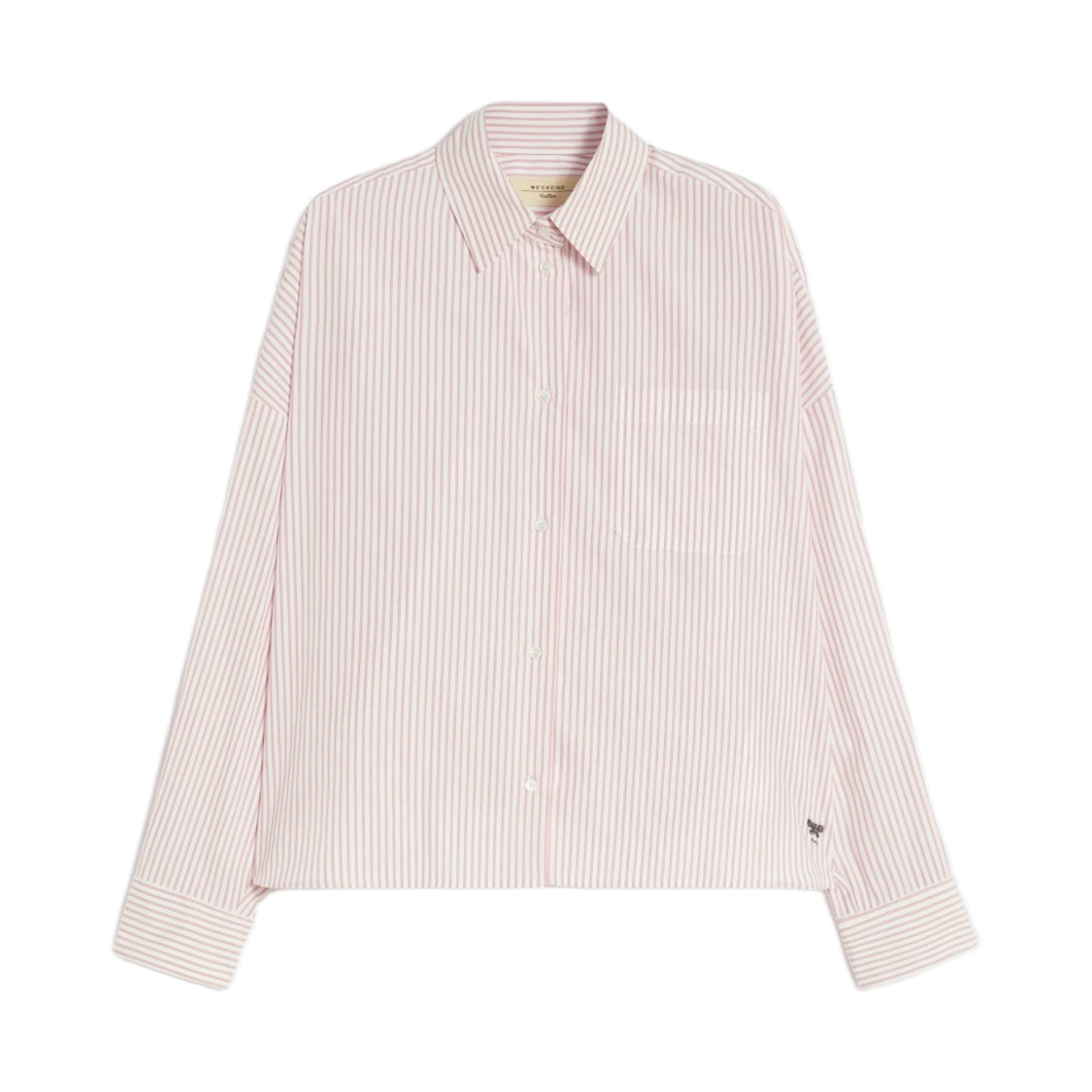 (W) 위켄드 막스마라 아우레오 코튼 셔츠 핑크((W) Weekend Max Mara Aureo Cotton Shirt Pink) - 1