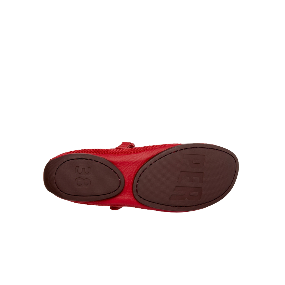 캠퍼 여성 라이트 니나 플랫슈즈 레드(Camper Women Right Nina Flat Red) - 5