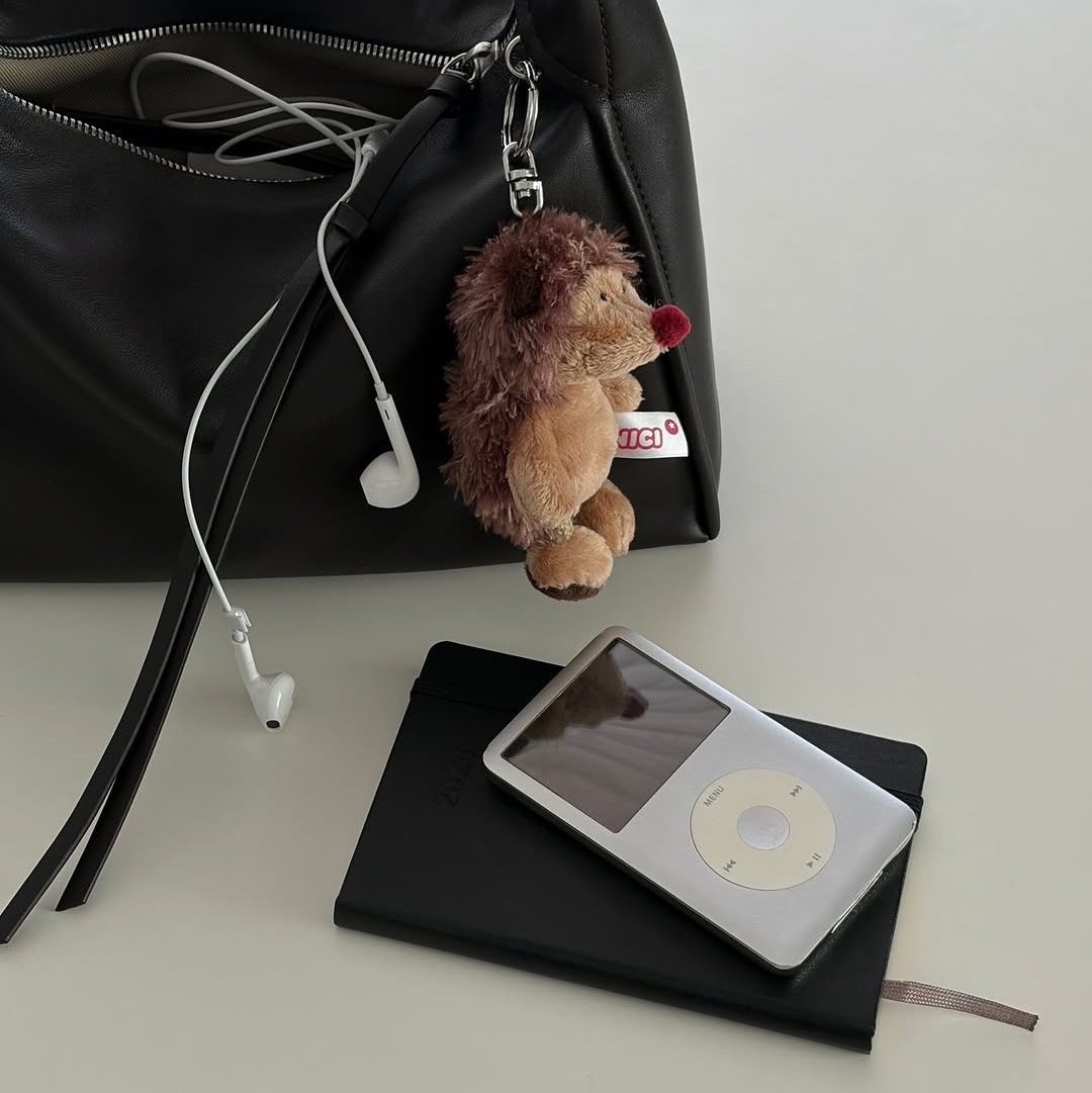 [KREAM 단독] NICI Hedgehog 10cm bb 착용 스타일