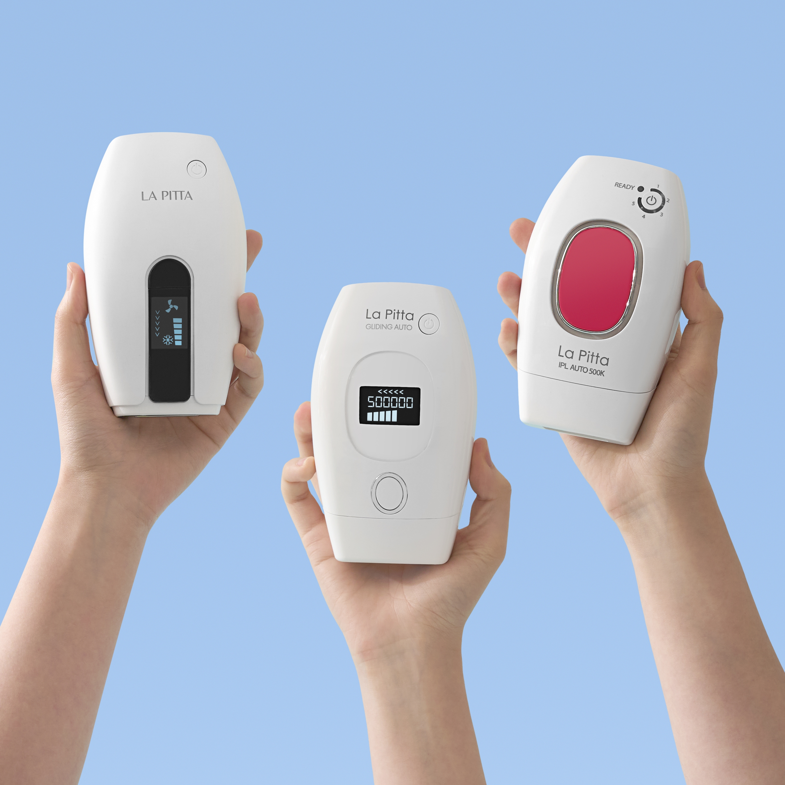 LAPITTA Auto Shot IPL Hair Removal Medical Device (JOC-9000), LA PITTA Gliding IPL Hair Removal Medical Device 착용 스타일