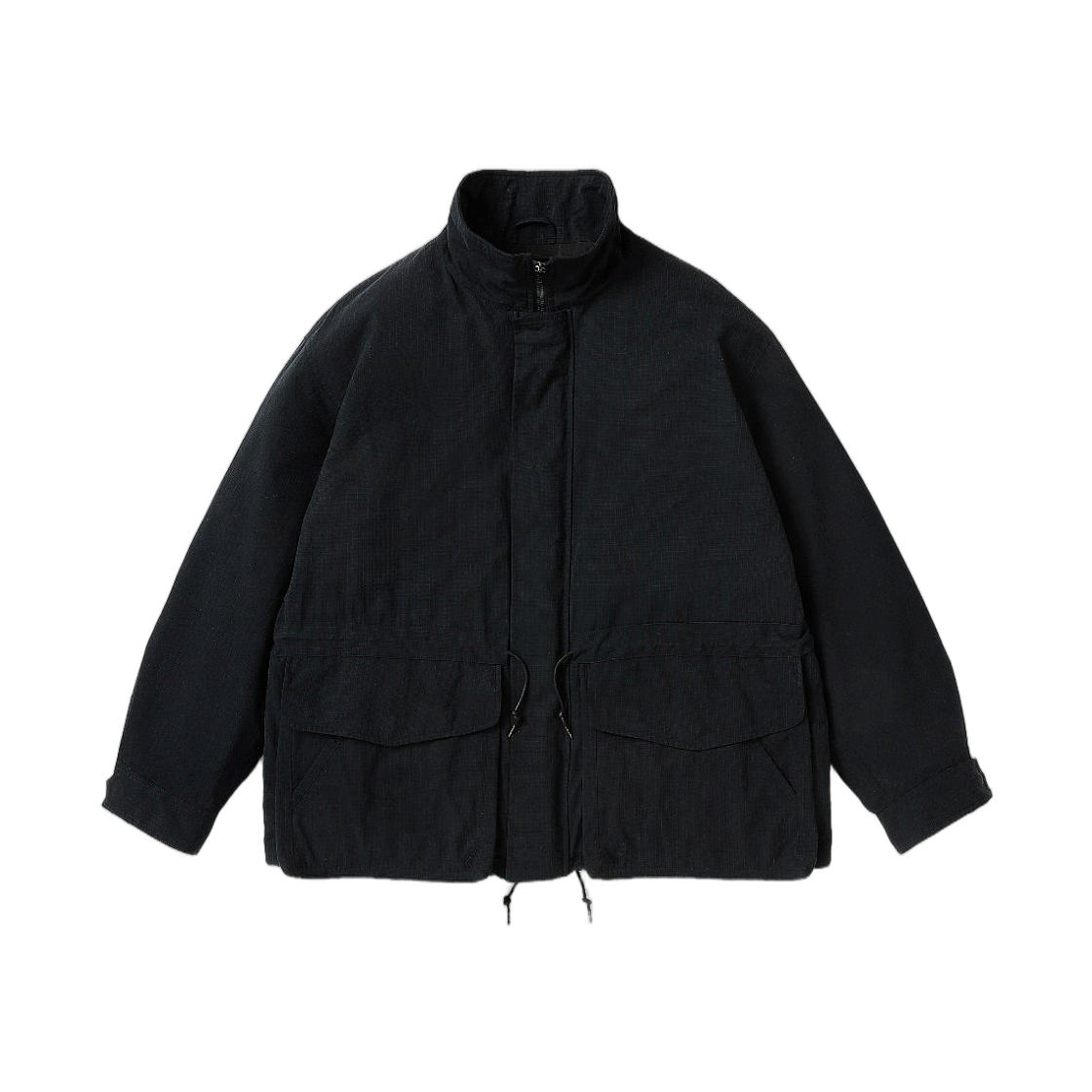 아프레쎄 실크 립스탑 로얄 캐내디안 에어 포스 자켓 네이비 - 26SS(A.Presse Silk Ripstop Royal Canadian Air Force Jacket Navy - 26SS) - 1