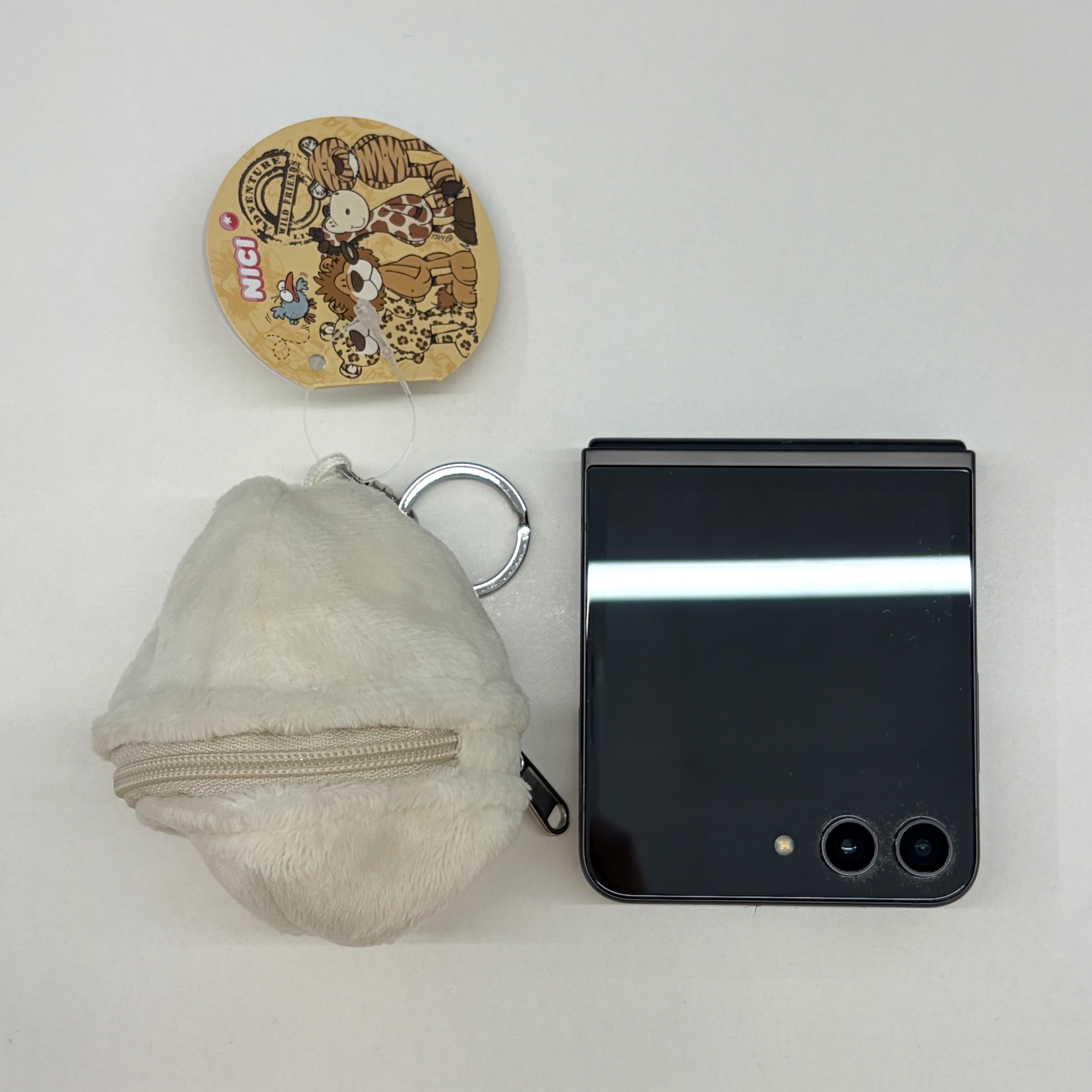 [KREAM 단독] NICI 7cm chicken in egg w. keyring 착용 스타일