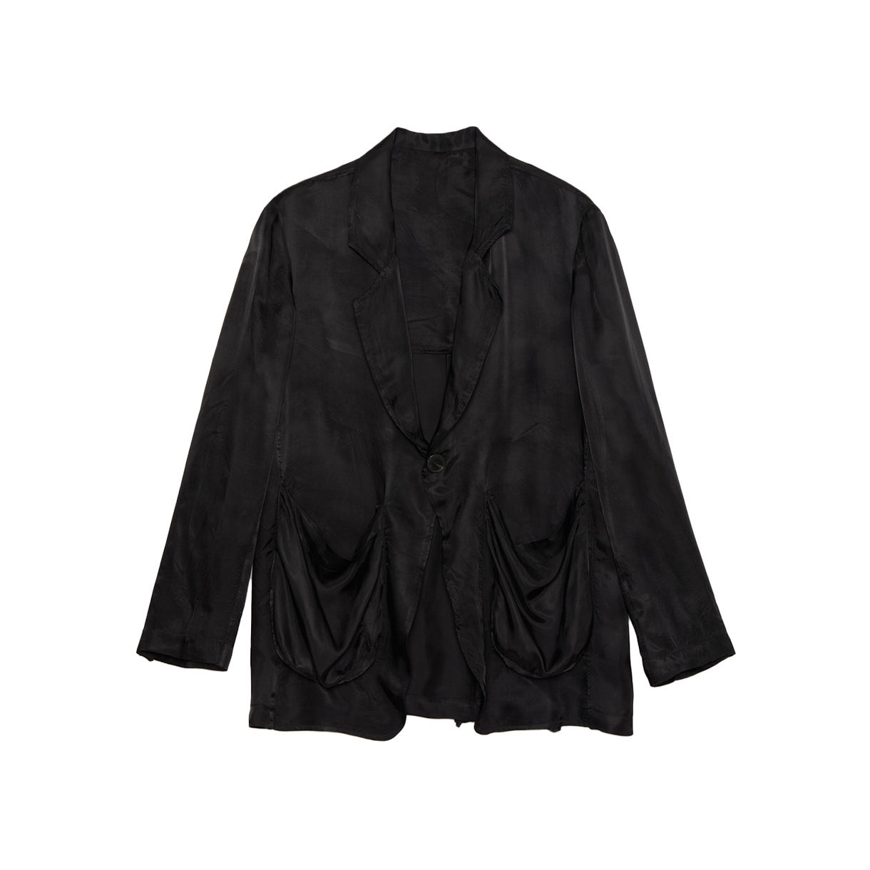 에드워드 커밍 새그 블레이저 블랙 - 26SS(Edward Cuming Sag Blazer Black - 26SS)