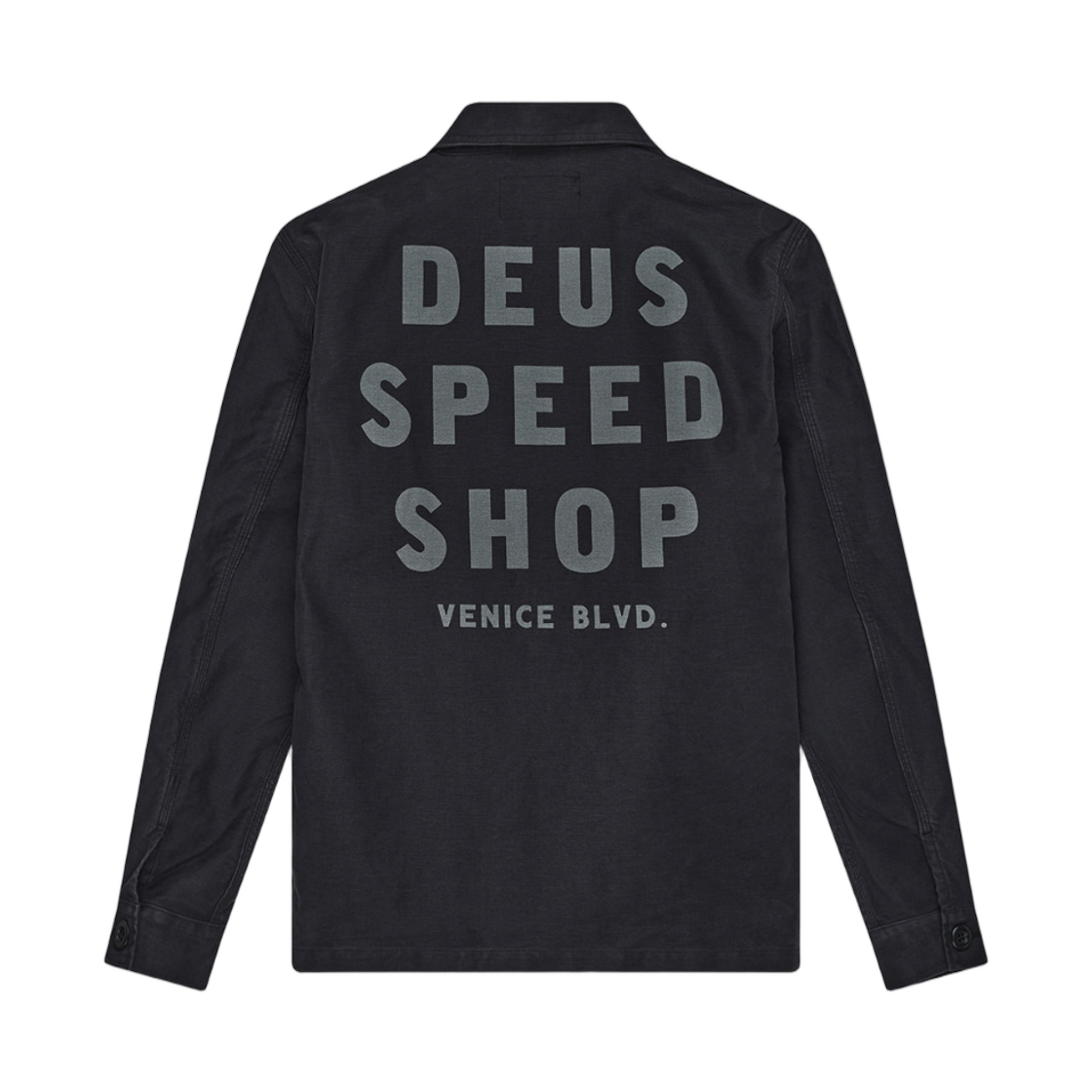 데우스 엑스 마키나 스피드샵 초어 자켓 블랙(Deus Ex Machina Speedshop Chore Jacket Black)