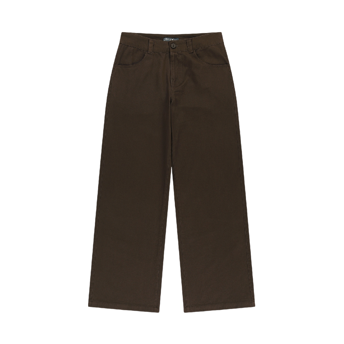 코이세이오 038 베이직 코튼 팬츠 브라운(COYSEIO 038 Basic Cotton Pants Brown)