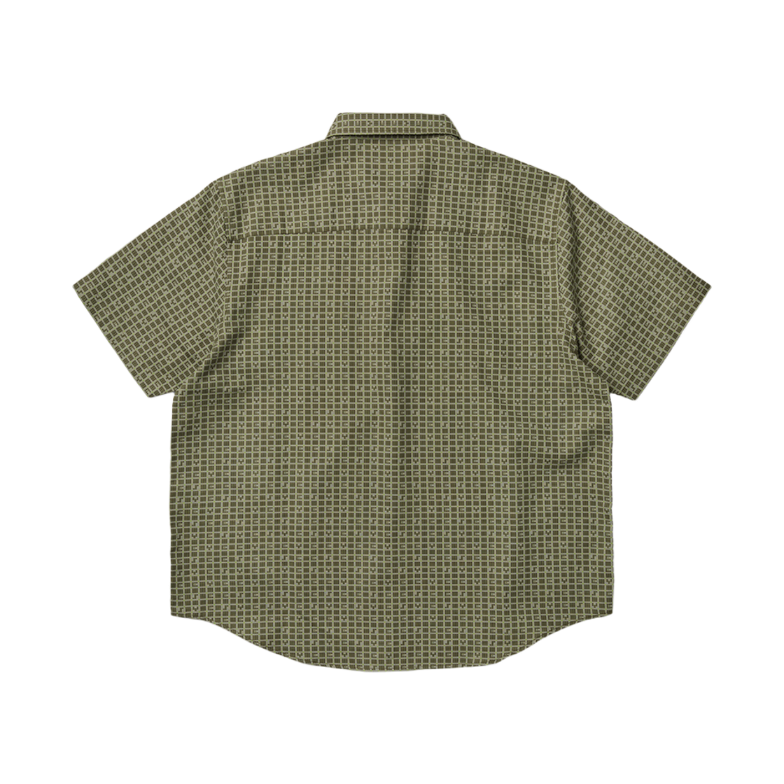 [더블적립]예스아이씨 예스 폰트 플래드 하프 셔츠 그린([더블적립]YESEYESEE Y.E.S Font Plaid Half Shirt Green) - 2