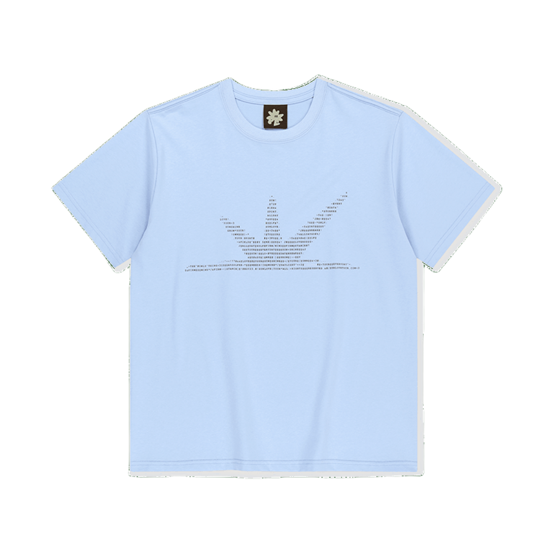 [트리플적립]썬러브 아스키 데이브레이크 티 라이트 블루([트리플적립]SUNLOVE ASCII Daybreak Tee Light Blue) - 1