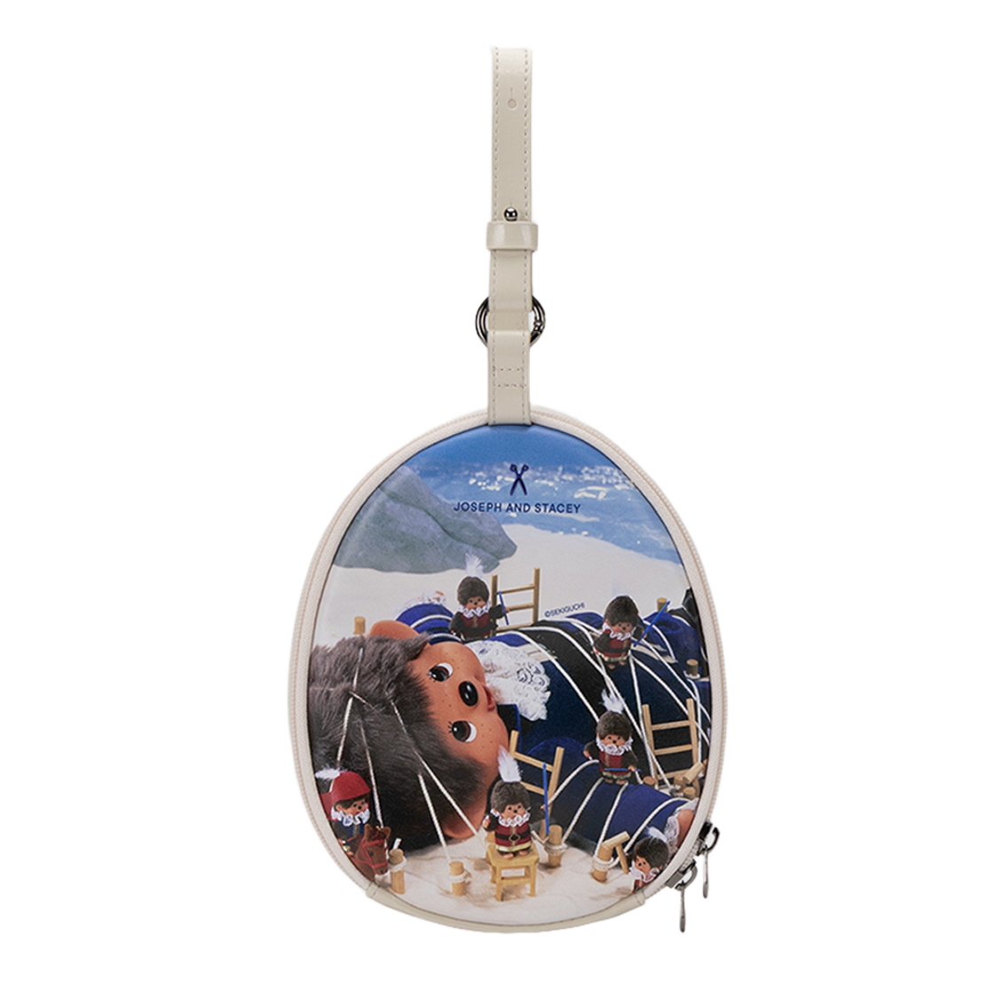 JSR01CLFF1IV_copy [KREAM 단독][사은품증정] JOSEPH&STACEY Egg Clutch Gulliver Monchhichi Ivory