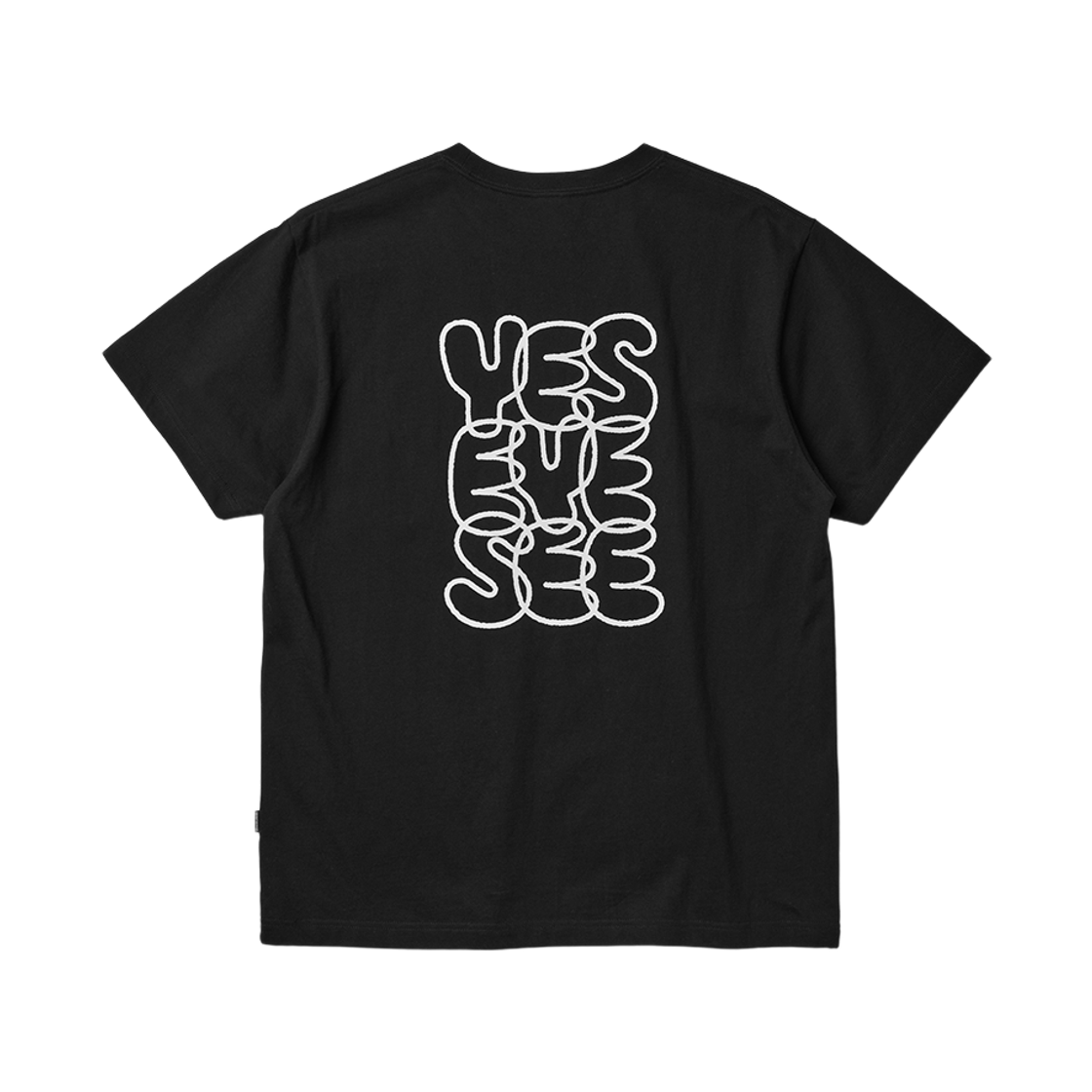 [더블적립]예스아이씨 씨로고 티 블랙([더블적립]YESEYESEE C-Logo Tee Black) - 2