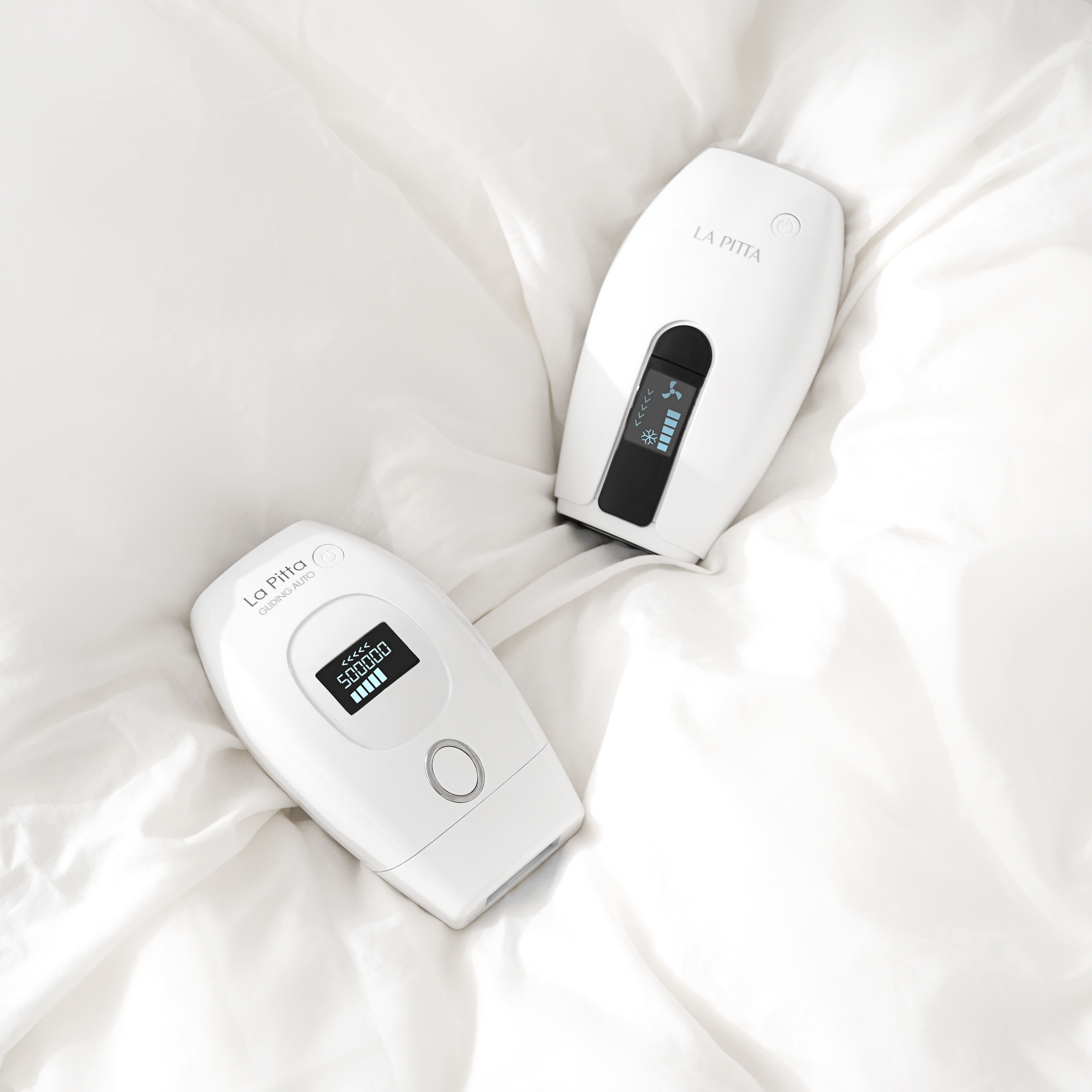 LA PITTA Gliding IPL Hair Removal Medical Device, LA PITTA Sapphire Cooling IPL Dual Hair Removal Medical Device 착용 스타일