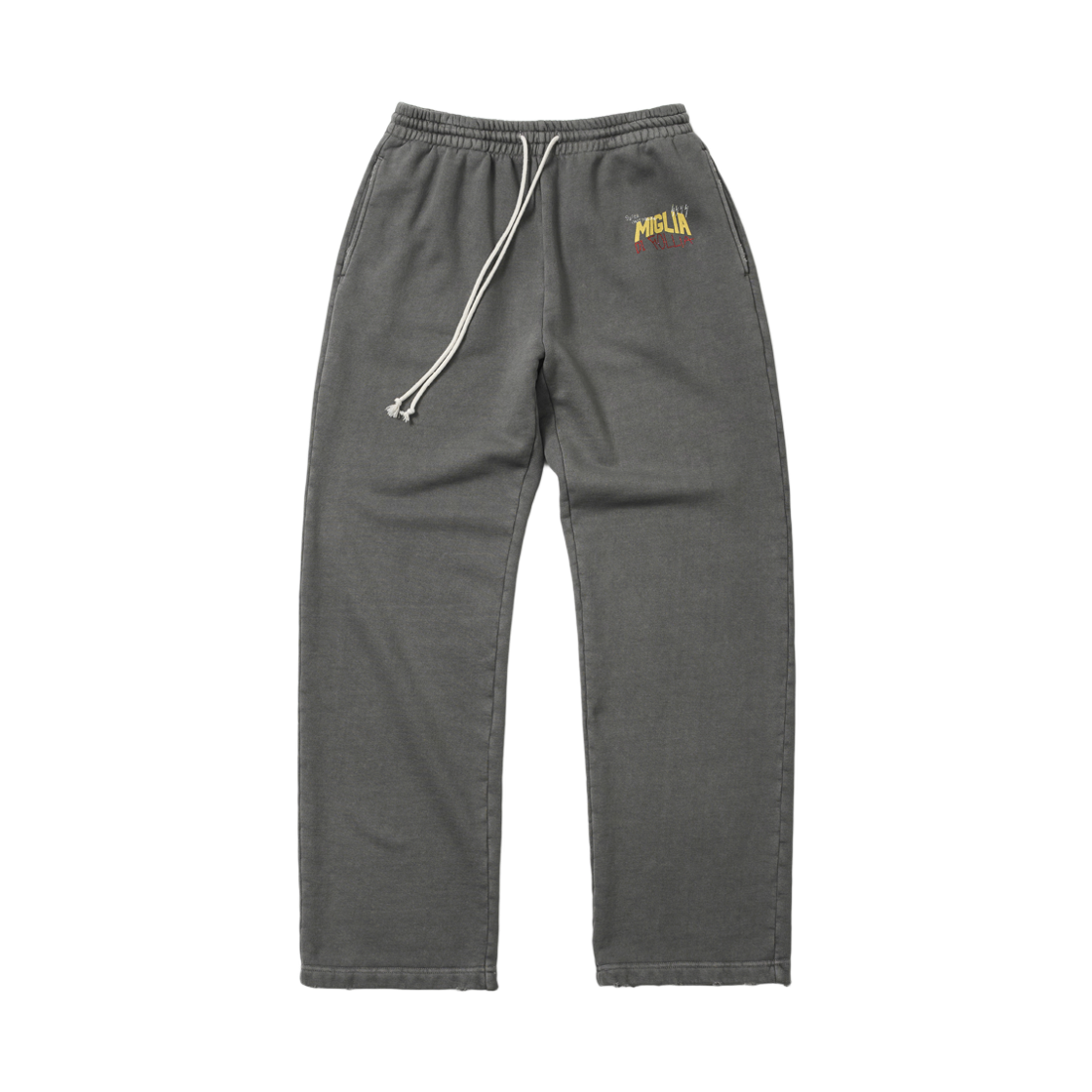 슈퍼벨로체 밀리아 스트레이트 스웻팬츠 스틸그레이(SUPERVELOCE Miglia Straight Sweatpants Steel Gray)