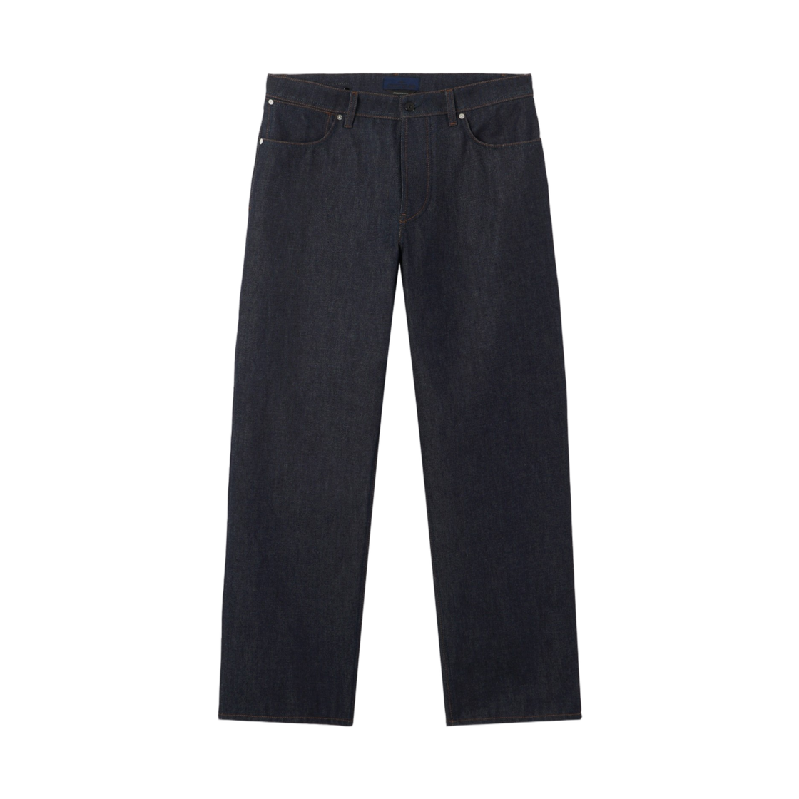 L1S14J1000-06S00J8-VJ200 Stone Island J100006 Indigo Denim-Raw Loose-Fit Five-Pocket Jeans Blue Raw - 26SS