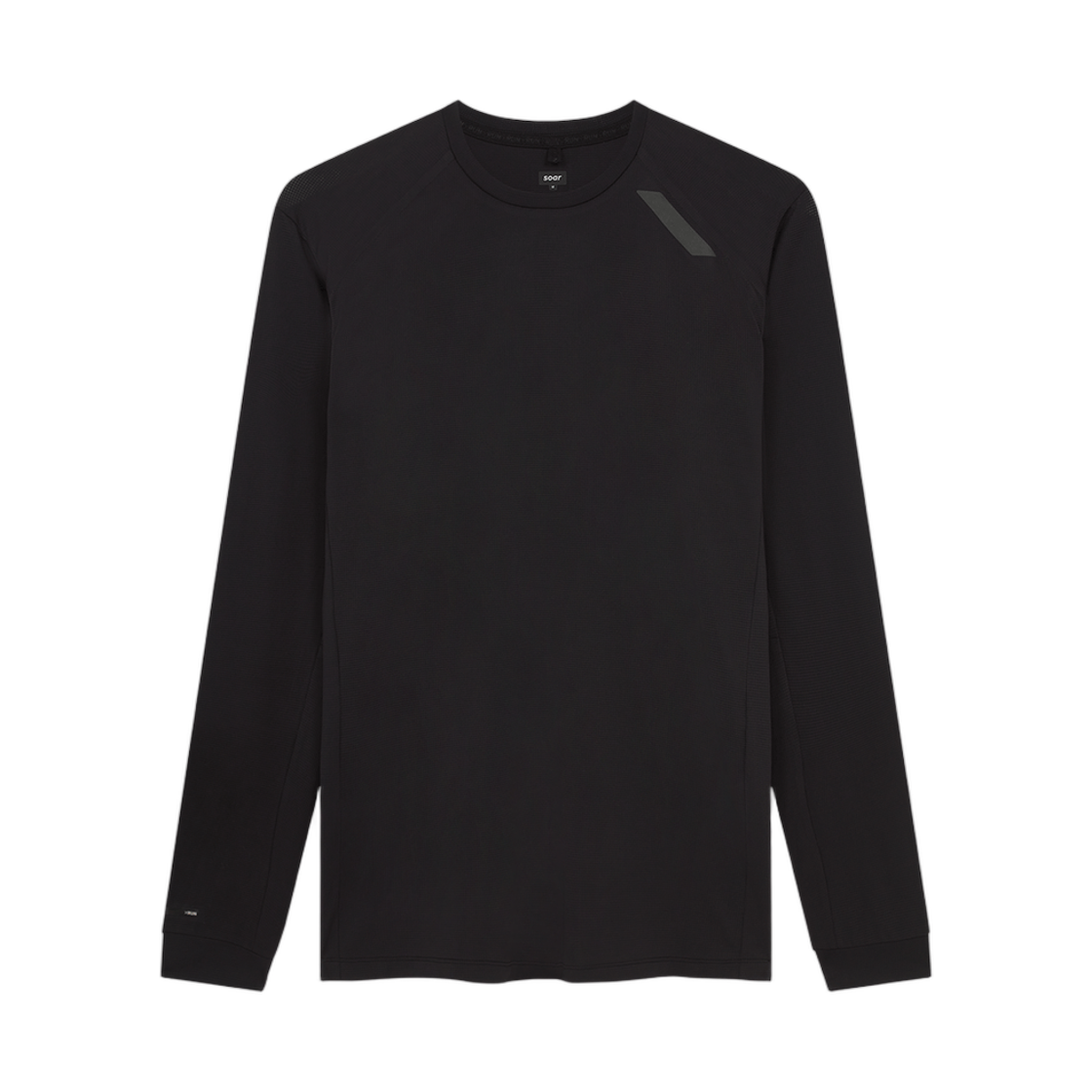 소어 러닝 롱 슬리브 테크 티셔츠 블랙(Soar Running Long Sleeve Tech T-Shirt Black)