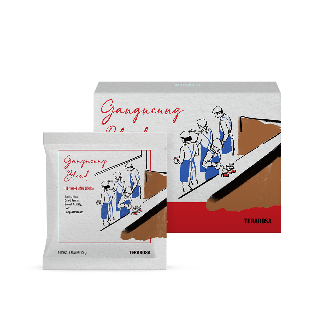 테라로사 강릉 블렌드 드립백 세트 20개입(TERAROSA Gangneung Blend Drip Bag Gift Set) - 1