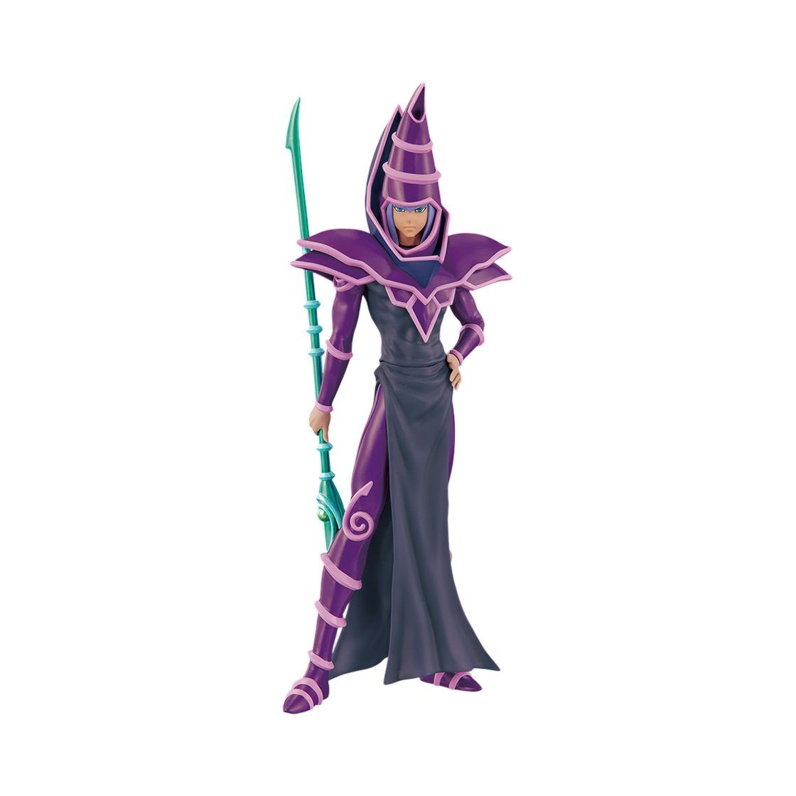 반다이 제일복권 유희왕 시리즈 Vol.2 B상 블랙 매지션 피규어(Bandai Ichiban Kuji Yu-Gi-Oh! Series Vol.2 B Prize Black Magician Figure)