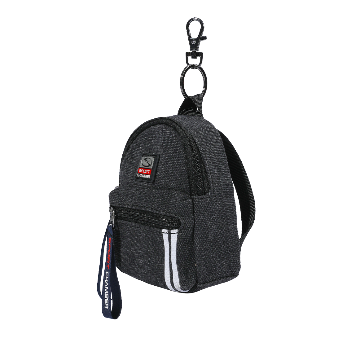 [트리플적립] 스포츠챔버 SC 미니 백팩 키체인 차콜([트리플적립] SPORT CHAMBER SC Mini Backpack Key Chain CHARCOAL) - 2