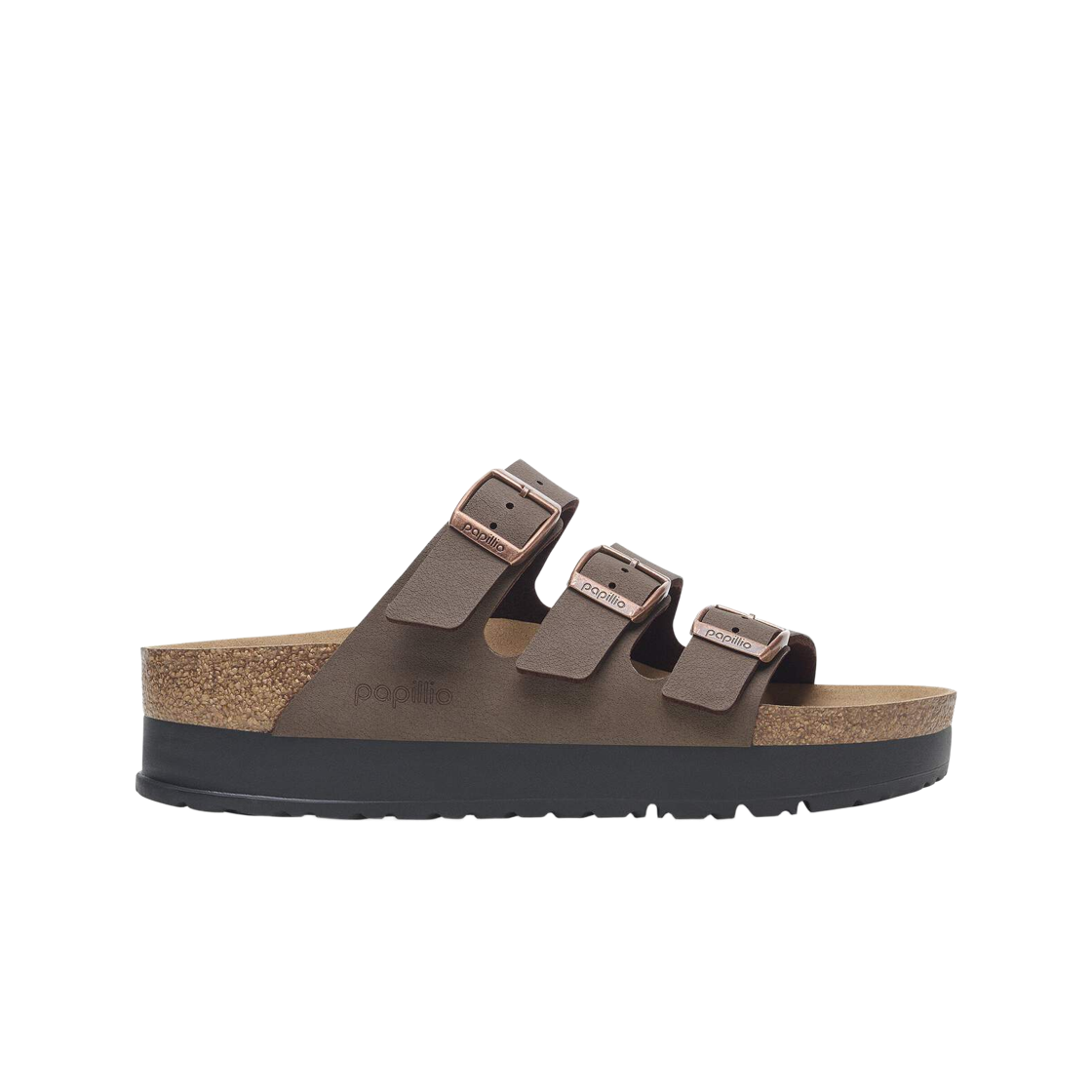(W) 버켄스탁 플로리다 플렉스 플랫폼 모카 - 내로우((W) Birkenstock Florida Flex Platform Mocha - Narrow) - 1