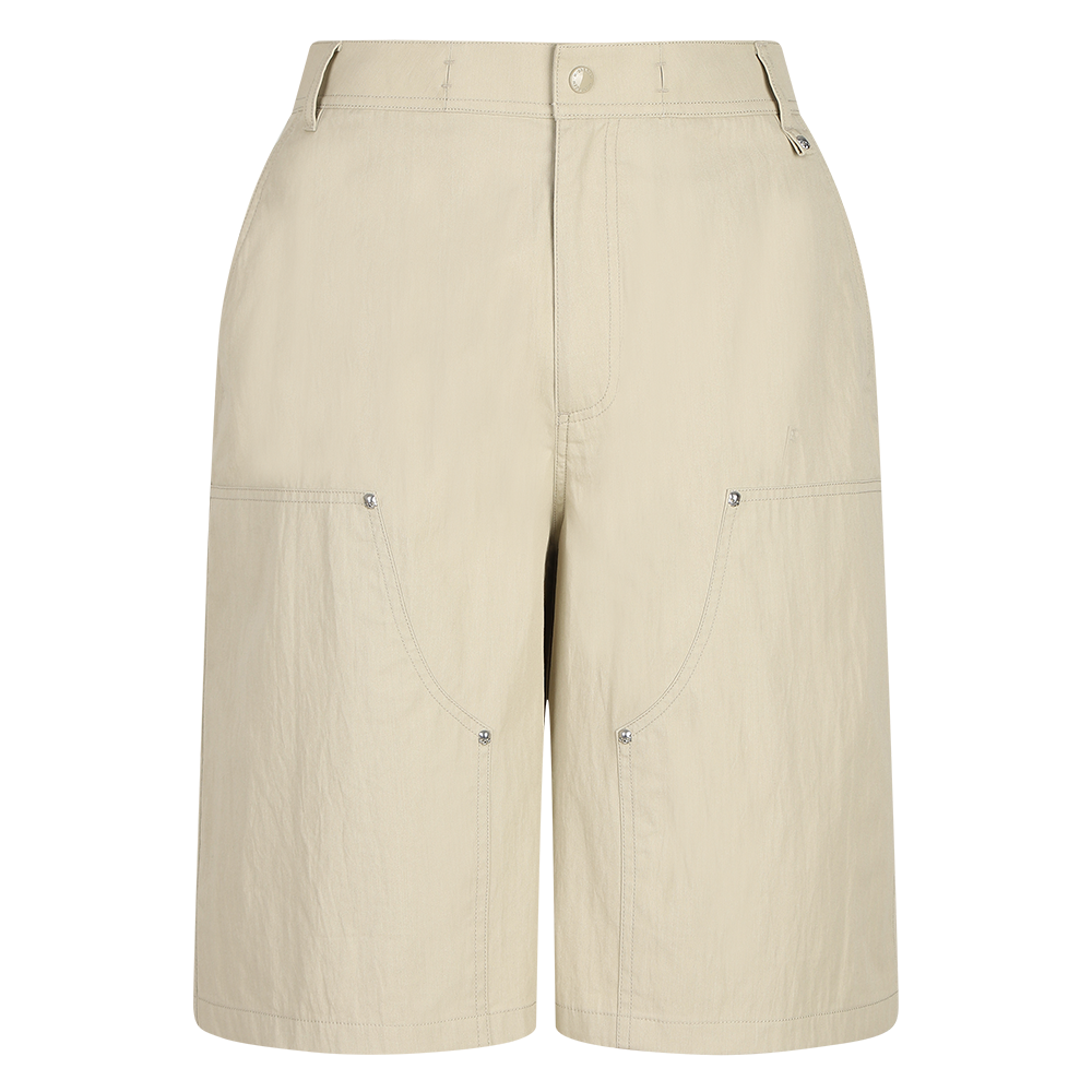 하이드로겐 남성 버뮤다 더블니 반바지 베이지(HYDROGEN Men’s Bermuda Double-Knee Shorts Beige)