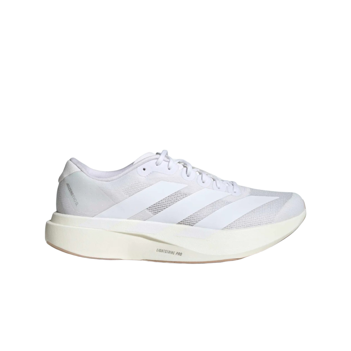 아디다스 아디제로 EVO SL 화이트 웜 샌드스톤(Adidas Adizero EVO SL White Warm Sandstone)