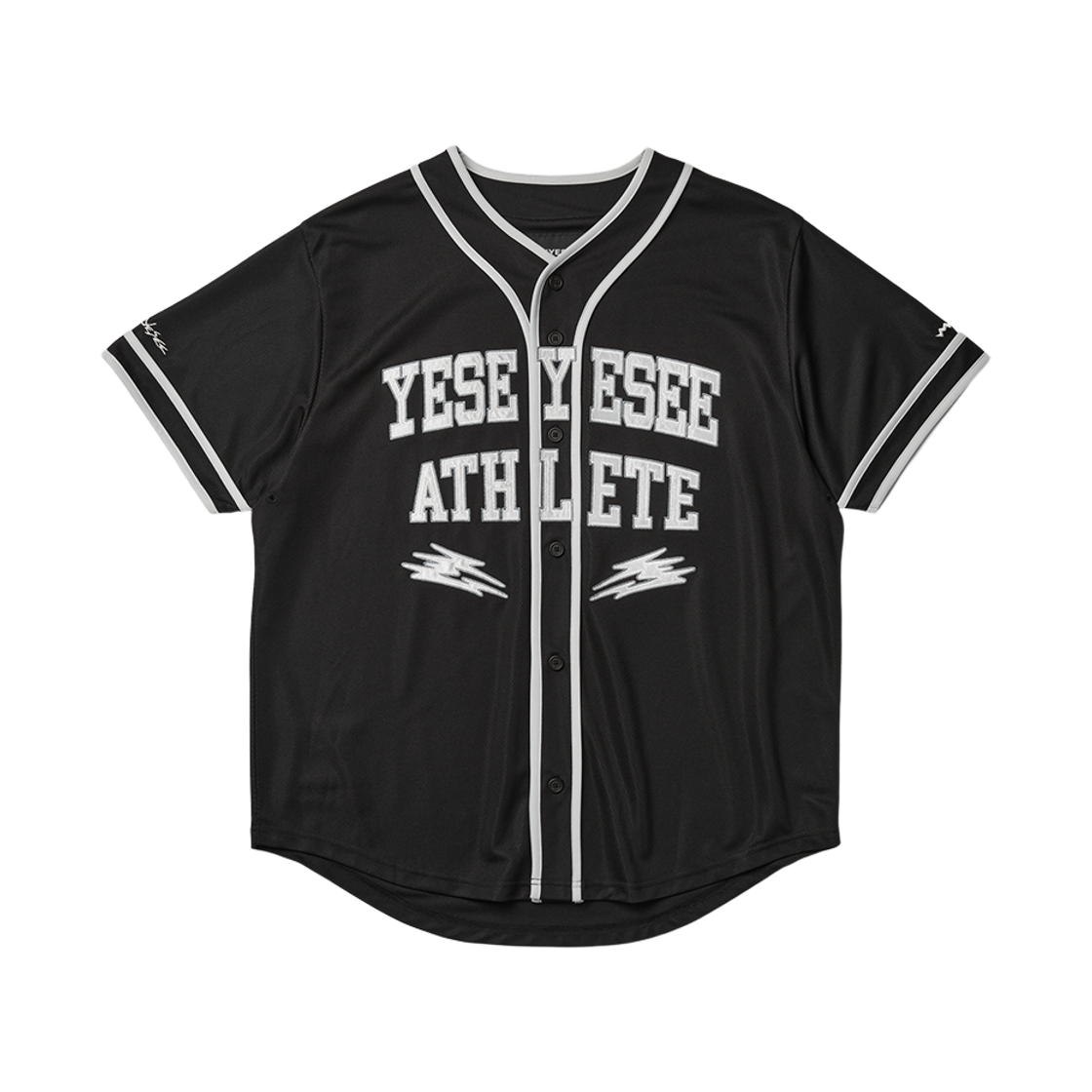 [더블적립]예스아이씨 예스 컬리지 베이스볼 져지 블랙([더블적립]YESEYESEE Y.E.S College Baseball Jersey Black)