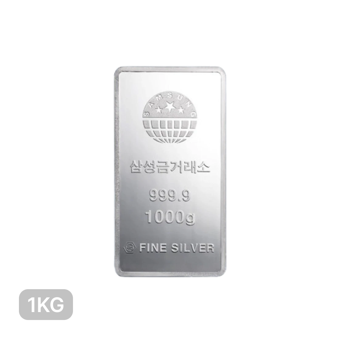 은 3대 검인마크 실버바 999.9 1000g (랜덤 디자인)(Silver The Three Major Hallmarks Silver Bar 999.9 1000g (Random Design))