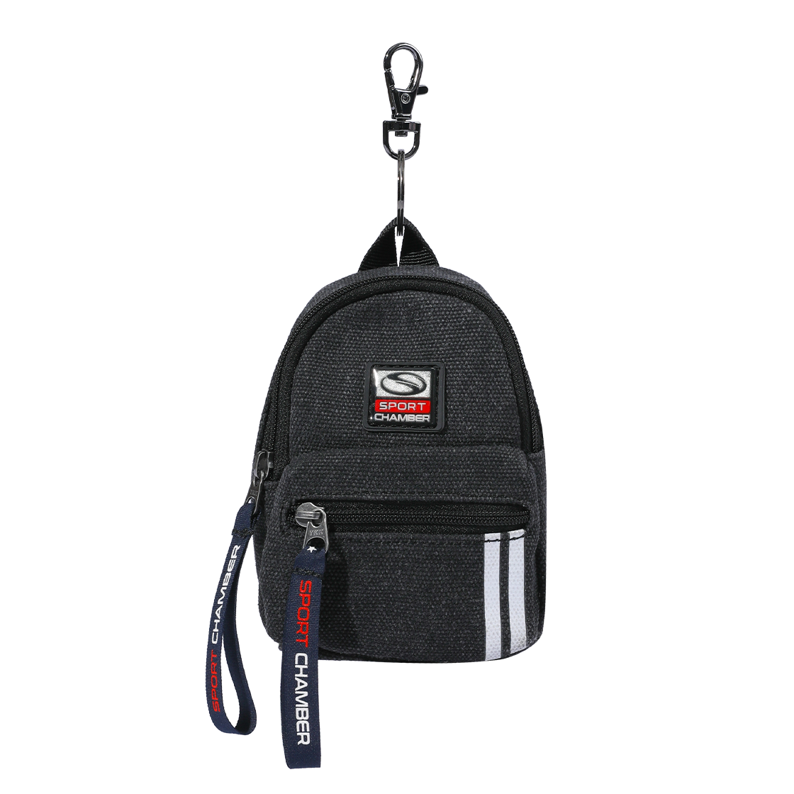 [트리플적립] 스포츠챔버 SC 미니 백팩 키체인 차콜([트리플적립] SPORT CHAMBER SC Mini Backpack Key Chain CHARCOAL) - 1