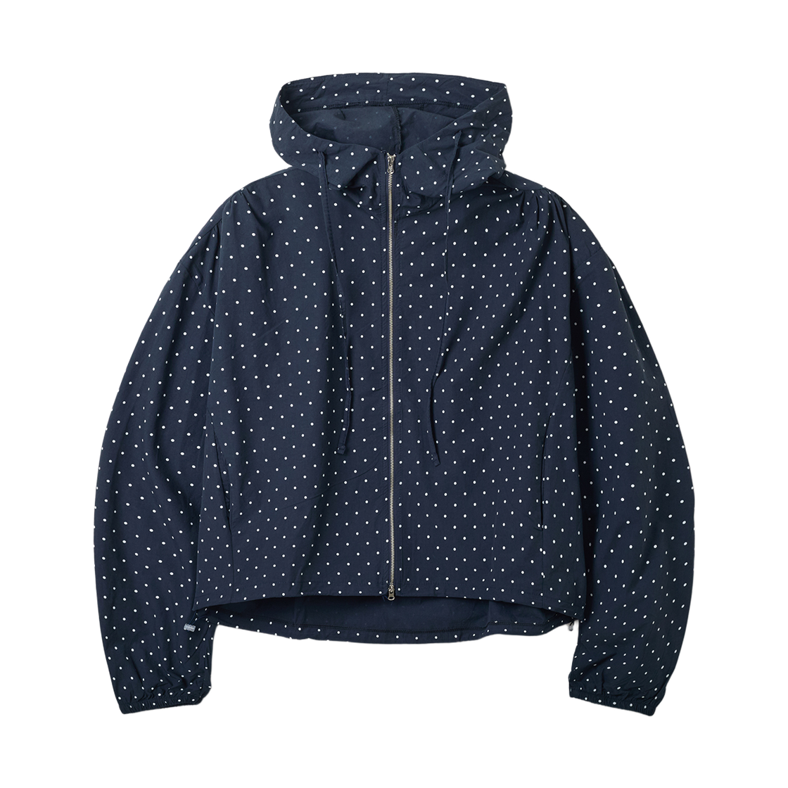 SPJJF49G30 (W) Spao Dot Wind Breaker Navy