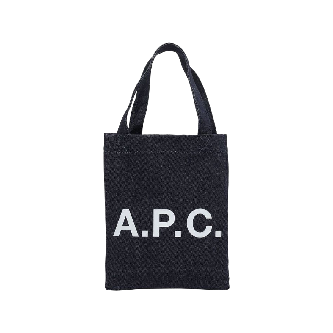 COHIZ-M67048-IAI A.P.C. Denim Tote Bag Indigo