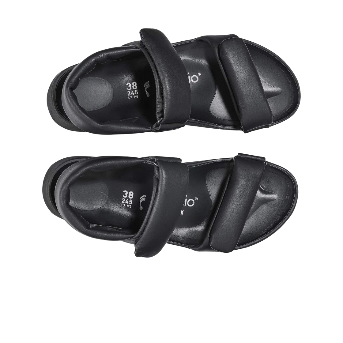 (W) 버켄스탁 테다 블랙 - 내로우((W) Birkenstock Theda Black - Narrow) - 2