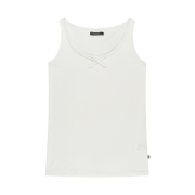COYSEIO 038 Raw Edge Sleeveless White