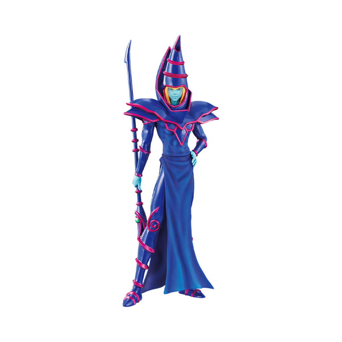 반다이 제일복권 유희왕 시리즈 Vol.2 라스트원상 블랙 매지션 피규어(Bandai Ichiban Kuji Yu-Gi-Oh! Series Vol.2 Last One Prize Black Magician Figure) - 1