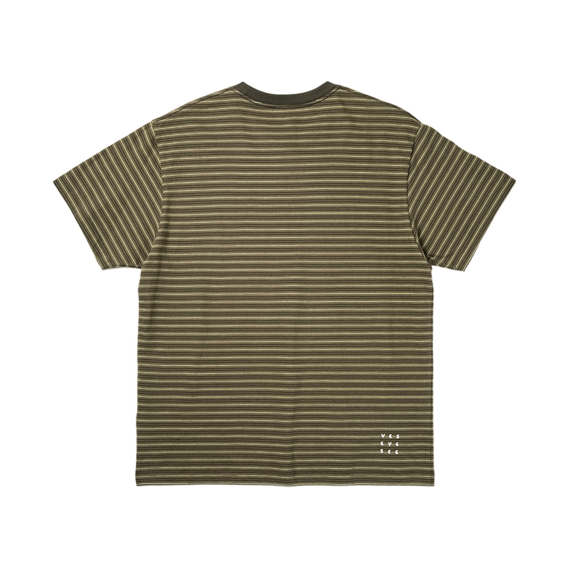 [더블적립]예스아이씨 예스 씬 스트라이프 티 카키([더블적립]YESEYESEE Y.E.S Thin Stripe Tee Khaki) - 2