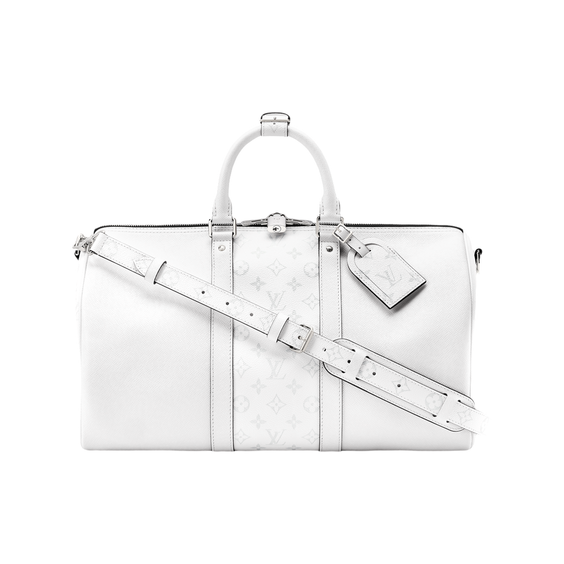 M27792 Louis Vuitton Keepall Bandouliere 45 Optic White