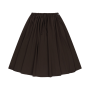 COYSEIO 038 Banding Long Skirt Brown