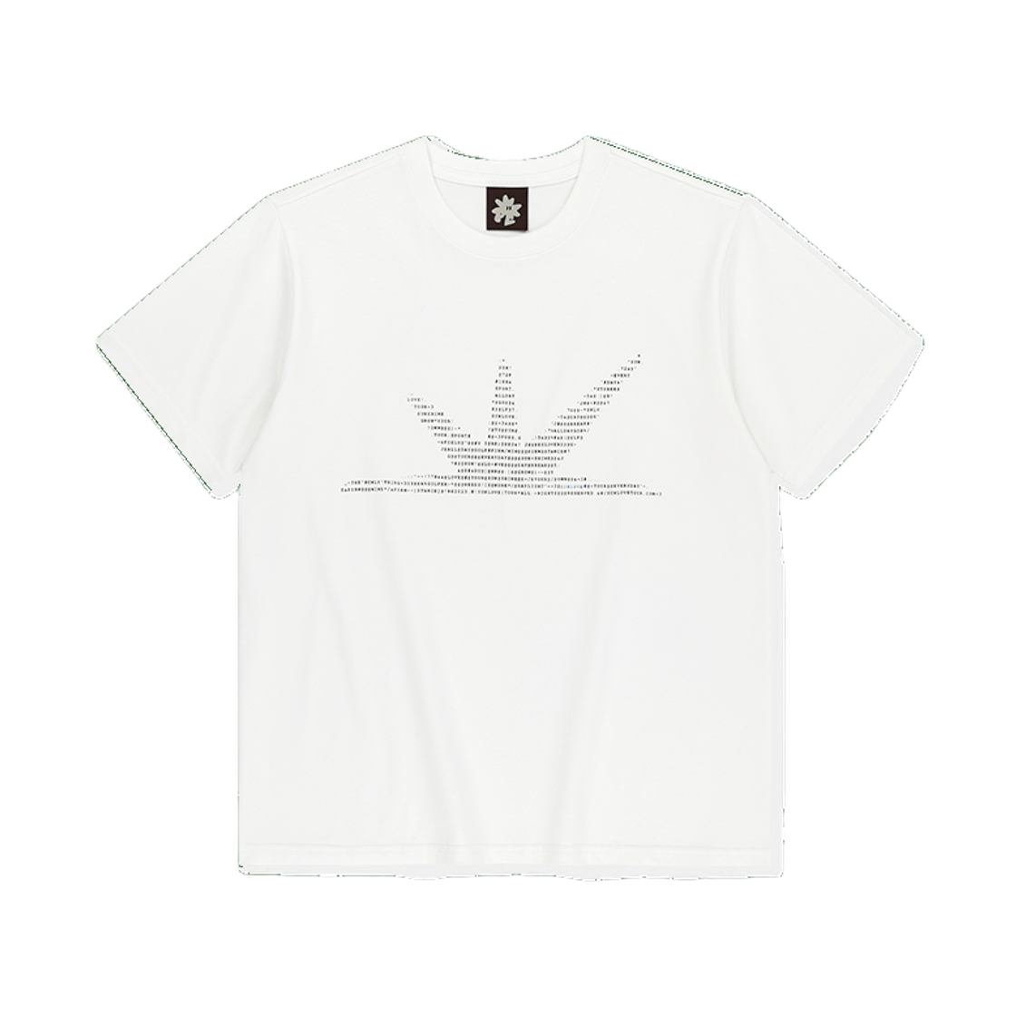 [트리플적립]썬러브 아스키 데이브레이크 티 화이트([트리플적립]SUNLOVE ASCII Daybreak Tee White)