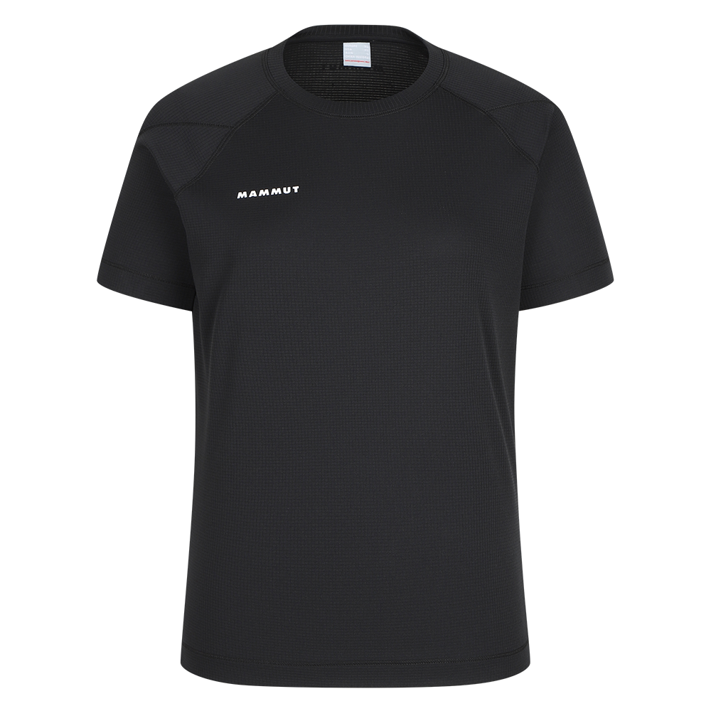 마무트 브리즈드라이 퍼스트레이어 티셔츠 우먼 블랙(MAMMUT Breezedry FL T-Shirt Women Black) - 1