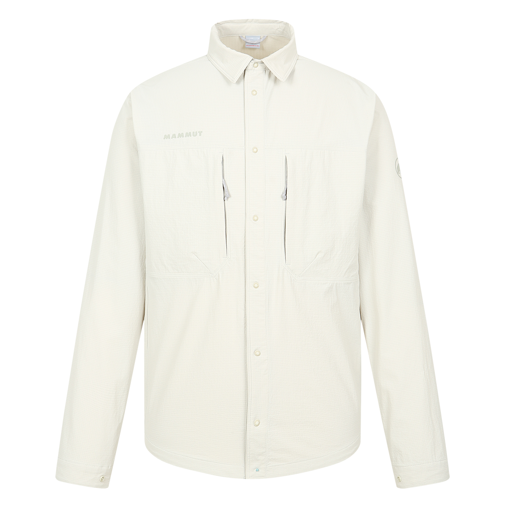 마무트 에어로 롱슬리브 셔츠 맨 아이보리(MAMMUT Aero Longsleeve Shirt Men Ivory)