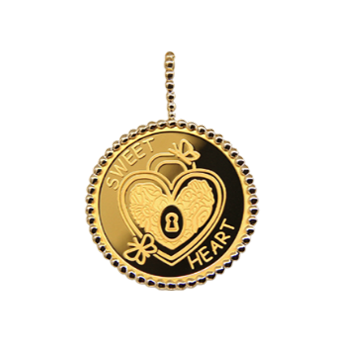 금 한국조폐공사 스위트 모먼트 스위트 하트 금메달 4.65g(Gold KOMSCO Sweet Moment Sweet Heart Gold Medal 4.65g)